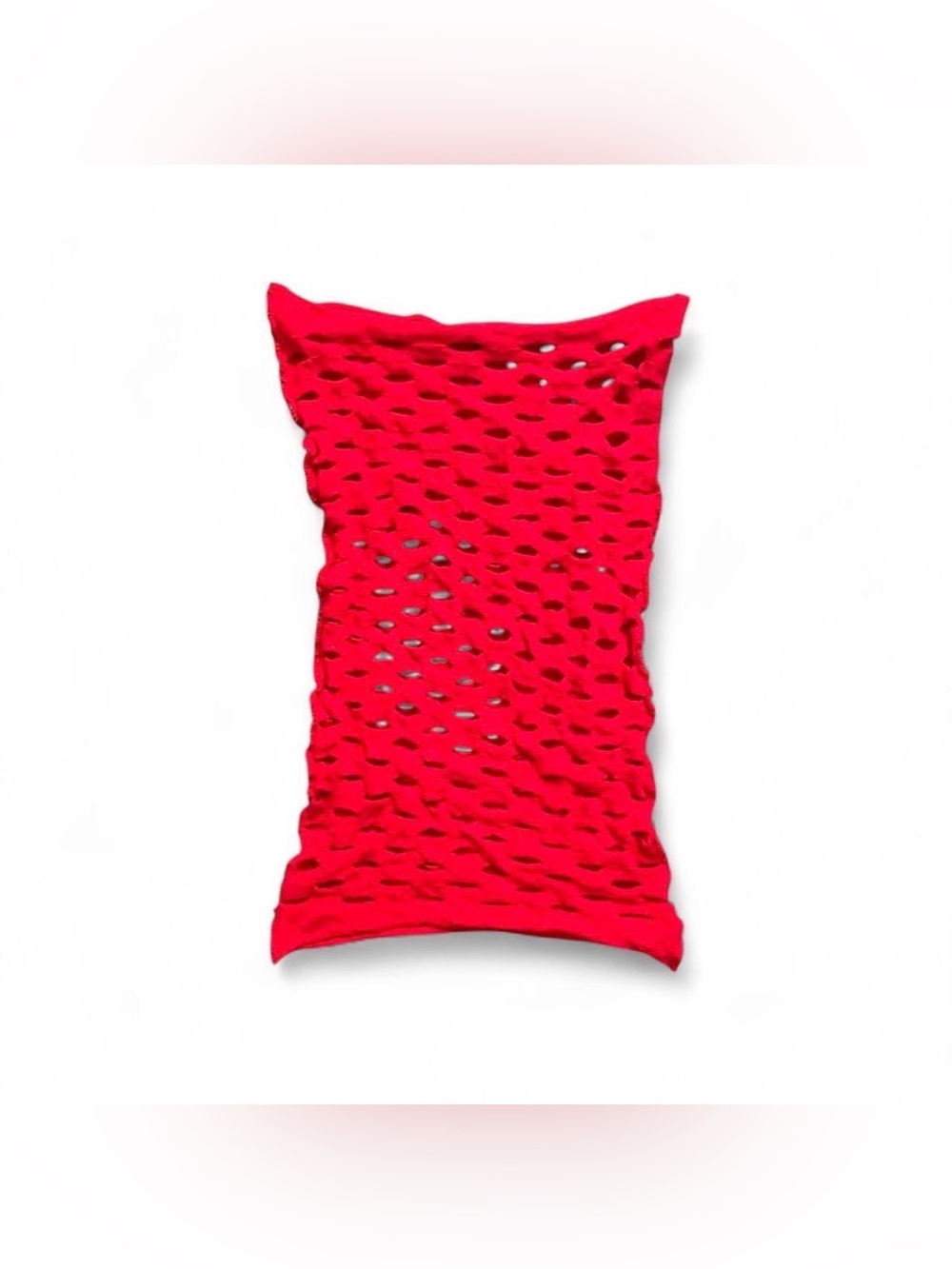 Red cutout tube top/dress